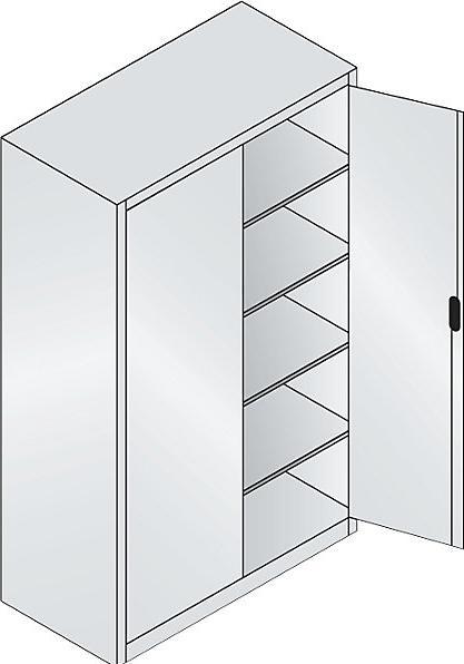 Image du produit C+P Armoire universelle ACURADO (120 x 60 x 195 cm)