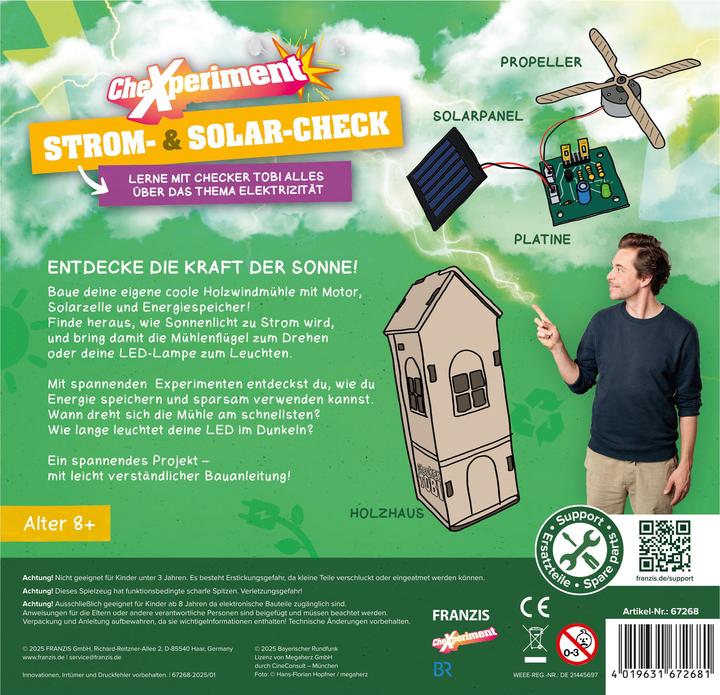 Produktbild Franzis 67268 - CheXperiment Strom- und