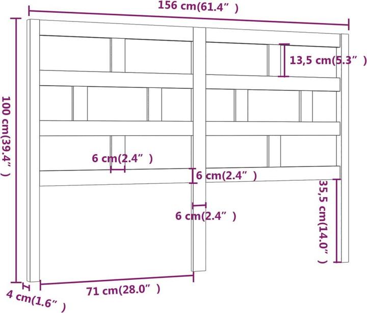 Immagine prodotto VidaXL Dekava (166 x 4 x 100 cm)