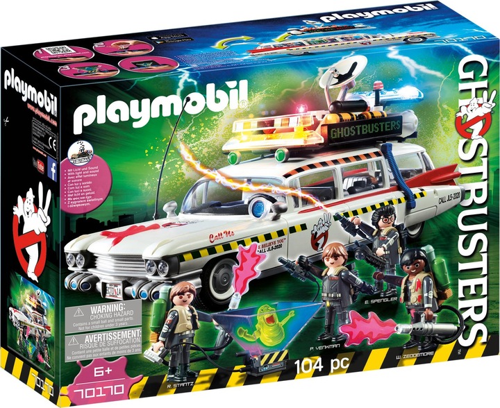 Image du produit Playmobil Ghostbusters Ecto-1A (70170)