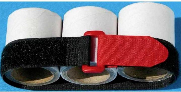 Actual product image Fastech Velcro set 64 parts (Velcro cable ties, 1 pcs.)
