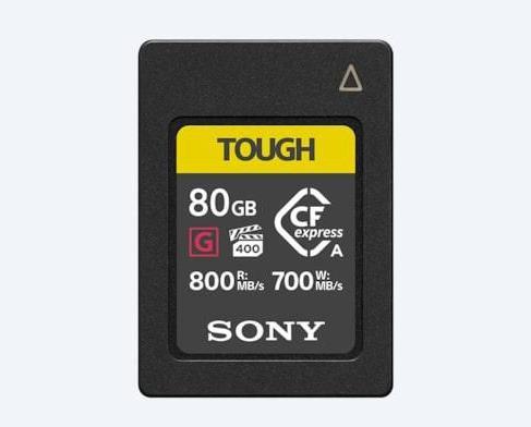 Actual product image Sony Tough CEA-G (80 GB, CFexpress type A)
