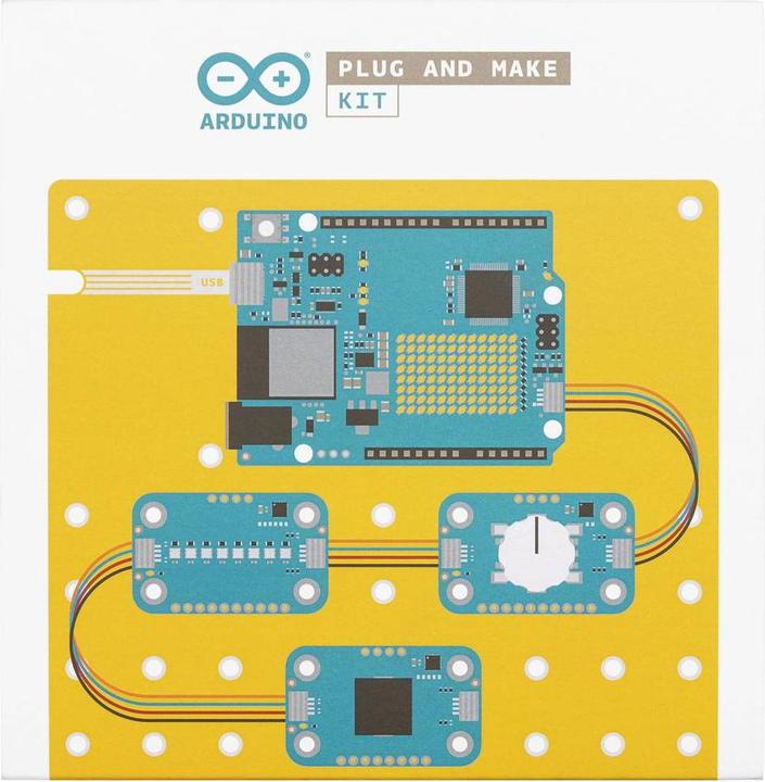 Actual product image Arduino UNO R4 Wi-Fi Plug-and-Make-Kit