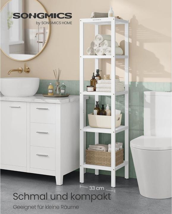 Immagine prodotto Songmics Regal (33 x 33 x 146 cm)