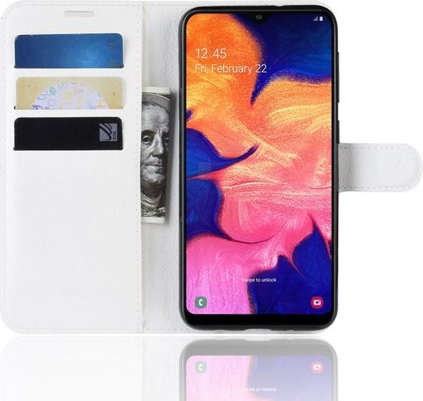Produktbild MU Classic Litchi Leder Bookcover Series (Samsung Galaxy A10)