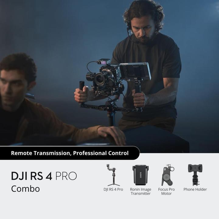 Actual product image DJI RS 4 Pro Combo (System camera, Single-lens reflex camera, 4.50 kg)