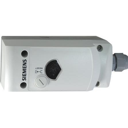 Siemens BUILDING Brandtermostat RAK-ST.1385M med manuelt reset, temp.begraenser setpunkt 40-70°C, kap, Thermostat