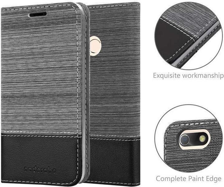 Produktbild Cadorabo Book Jeans Optik Cover (Huawei Enjoy 7)