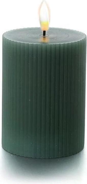 Schlaraffenland LED cylinder candle grooves (1 x)