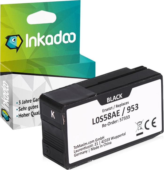 Actual product image Inkadoo Compatible ink for HP OfficeJet Pro 7740 WF (FC)