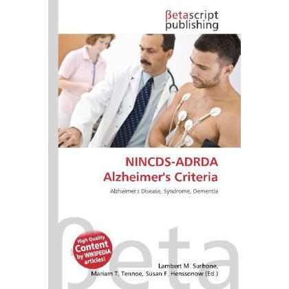 NINCDS-ADRDA Alzheimer's Criteria, Fachbücher