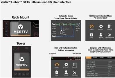 Actual product image Vertiv Liebert Gxt5 1ph Ups (2000 VA, 2000 W, Online double converter UPS)