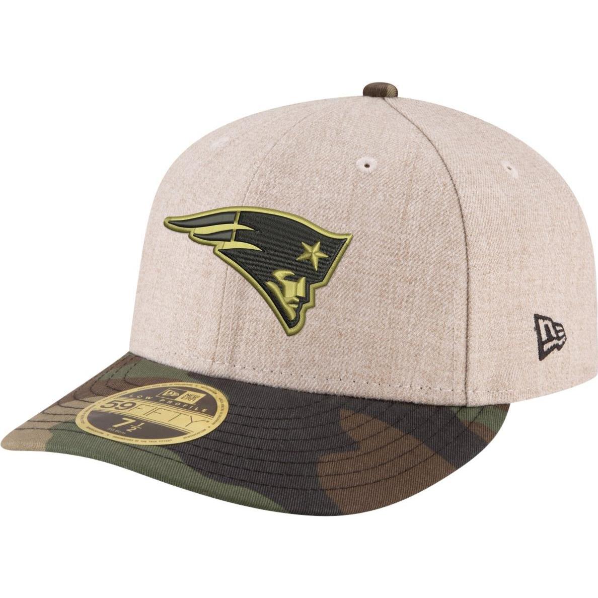 Thumbnail - New Era, Herren, Cap, 59Fifty LP Fitted Cap - New England Patriots - 7 5/8, Beige, (7 5/8)