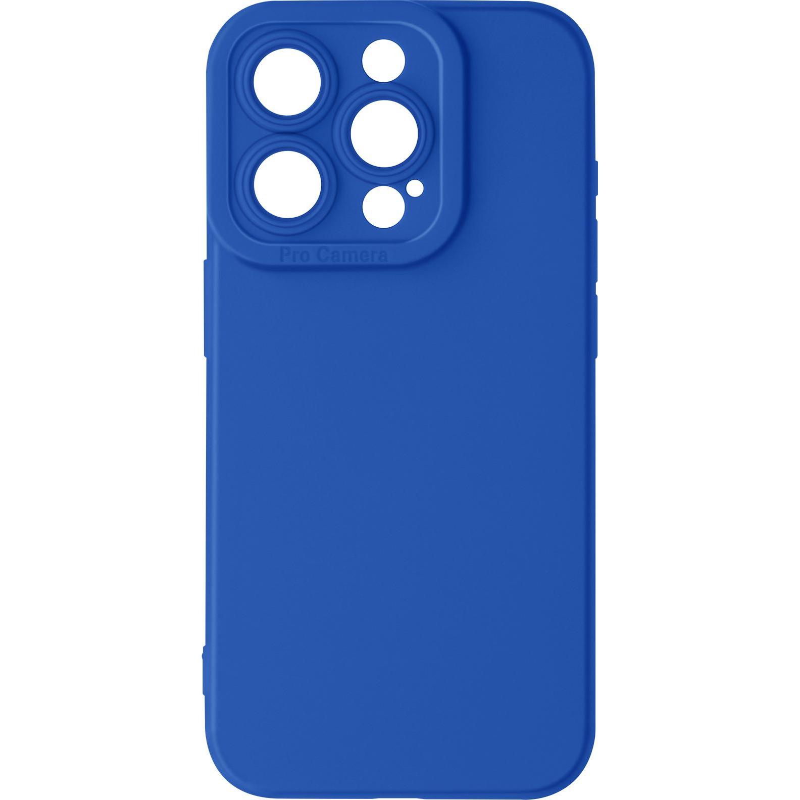 Avizar SoftGlow Case Series (Apple iPhone 15 Pro), Smartphone Hülle, Blau