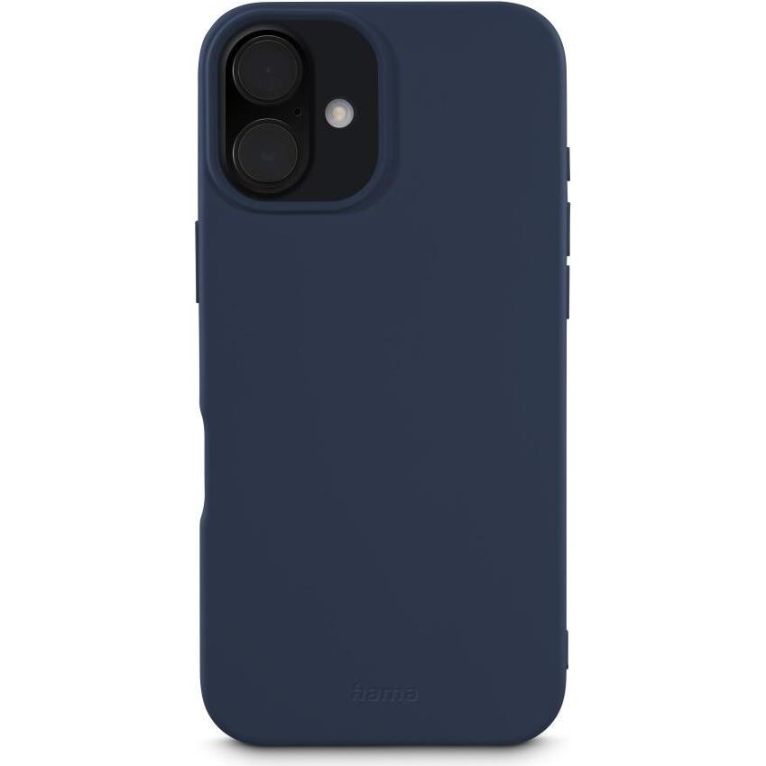 Hama Fantastic Feel (Apple iPhone 16), Smartphone Hülle, Blau