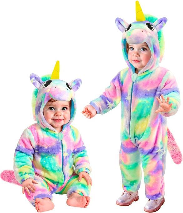 Produktbild Widmann Einhorn Samt Plüschkostüm