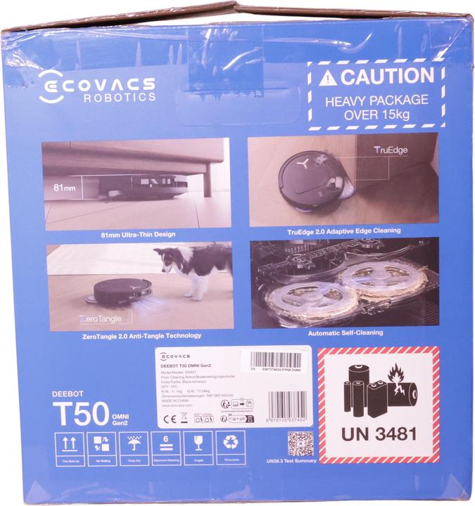 Productafbeelding Ecovacs T50 Omni Gen.2 (15000 Pa, Wisdoekjes (roterend))