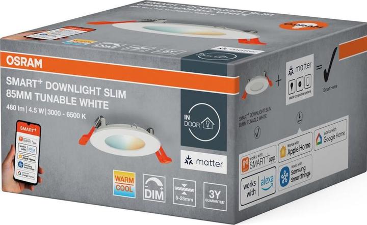 Produktbild Osram SMART+ Matter Recess Slim (240 lm)