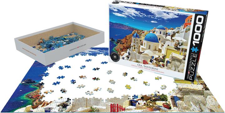 Actual product image Eurographics Oia on Santorini Greece (1000 pieces)