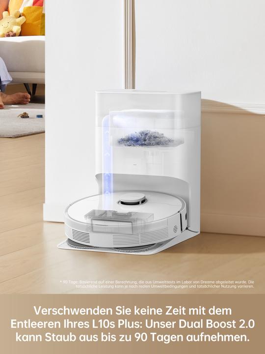 Actual product image Dreame L10s Plus (Vacuum mopping robot)