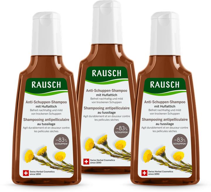 Actual product image Rausch Anti-dandruff shampoo with coltsfoot (600 ml, Liquid shampoo)