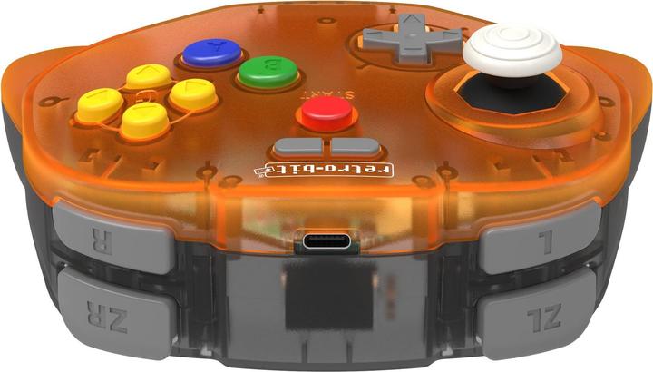 Immagine prodotto retro-bit Tribute 64 Wireless (Falco Arancione) - Gamepad - Nintendo 64 (Switch)