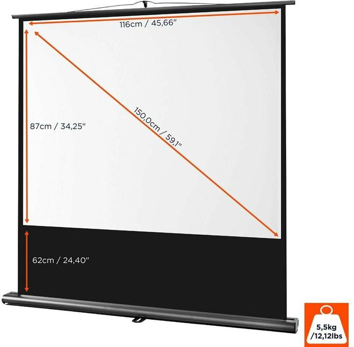 Actual product image Celexon Ultramobile Professional (57", 4:3)