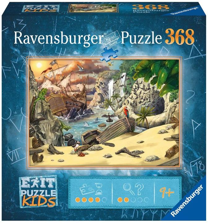 Actual product image Ravensburger The pirate adventure (368 pieces)