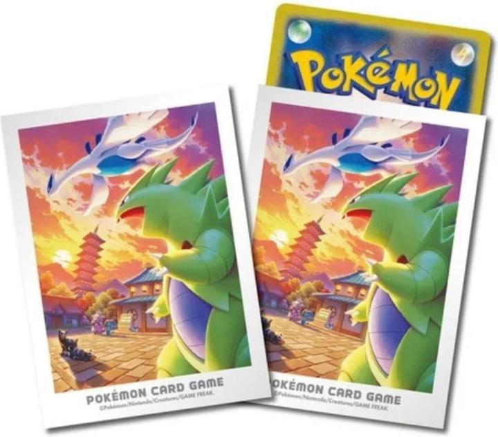 Image du produit Pokémon Pokemon Center Deck Sleeves Johto Adventures Lugia & Tyranitar