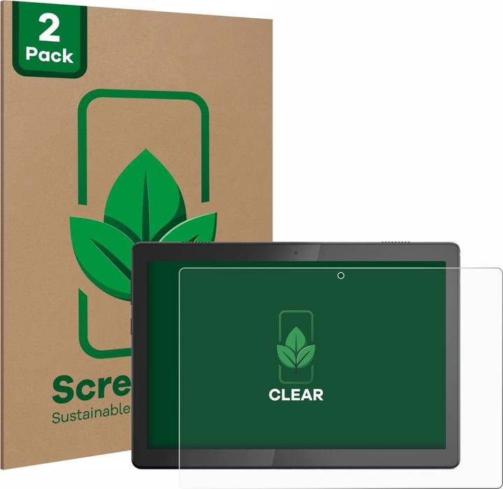 Actual product image ScreenLeaf Protective film sustainable screen protector screen protector film clear transparent (2 Piece, Tab M10 TB-X505F)