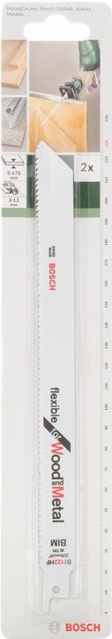 Produktbild Bosch Zubehör Säbelsägeblatt Bimetall, S 1122 HF Flexible for Wood and Metal