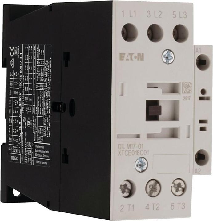 Produktbild Eaton DILM-Schütz,7,5kW,24V,3polig,3 Öffner