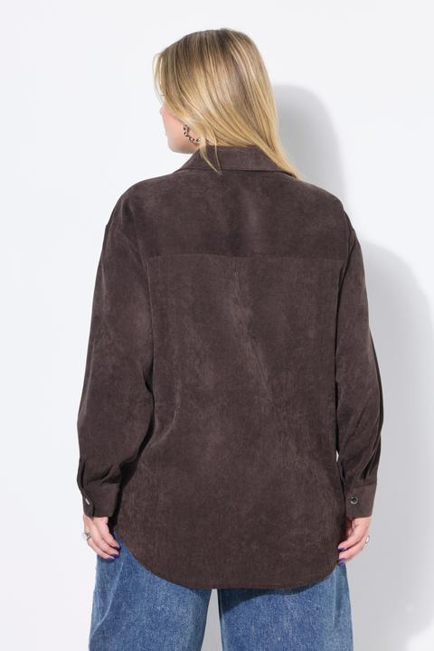 Produktbild Studio Untold Cord-Hemd, oversized, Hemdkragen, Langarm (46, 48)
