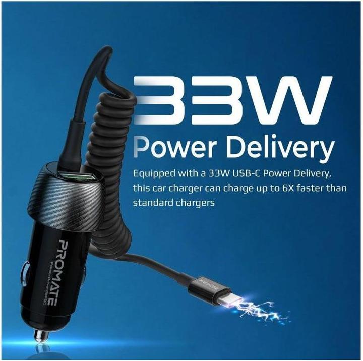 Actual product image ProMate PowerDrive-33PDC QC3.0 Car Charger