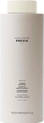 Produktbild Previa Organic Almond & Linseed Oil Organic Almond & Linseed Oil Taming Shampoo (1000 ml, Flüssiges Shampoo)