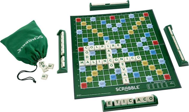 Actual product image Mattel Games Scrabble ORIGINAL (Italian)