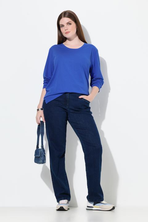 Immagine prodotto Ulla Popken Jeans modello Mony con taglio della gamba conico e tasche con zip (48)