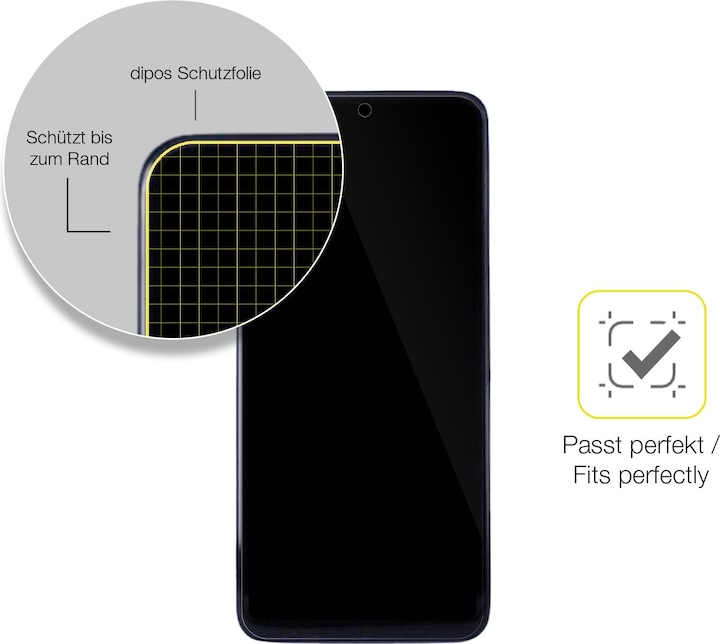 Produktbild Dipos 3D Full Cover Schutzfolie (1 Stück, Oppo Reno 5 Pro 5G)