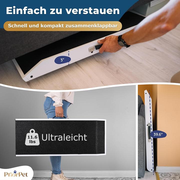 Actual product image Priopret Klappbare Hunderampe (Dog, Foldable)