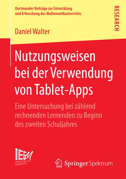 Produktbild Nutzungsweisen bei der Verwendung von Tablet-Apps (Deutsch, Daniel Walter, 2017)