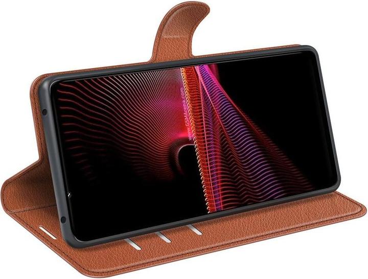 Image du produit Cover-Discount Sony Xperia 1 IV - Étui en cuir marron (Sony Xperia 1 IV)