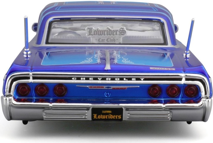 Immagine prodotto Maisto Chevrolet Impala 1964 Lowrider 1/24 blu