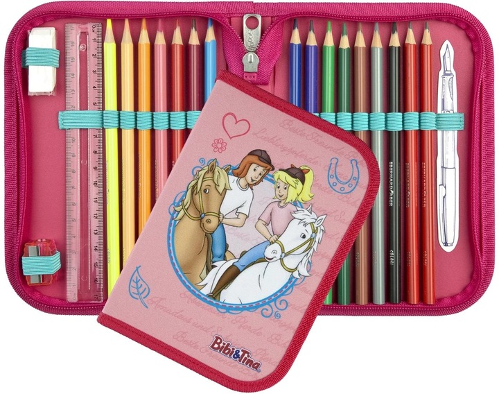 Actual product image Scooli Bibi and Tina 5-piece School Kit (18 l)