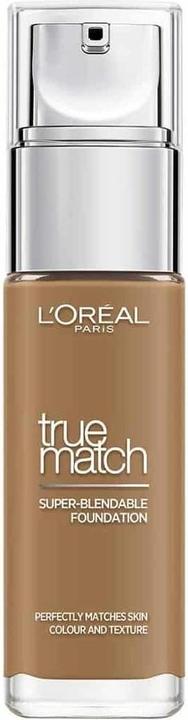 L'Oréal Paris L'Oreal Paris True Match Liquid Foundation Skincare Infused with Hyaluronic Acid SPF 17 30ml 8.5W To (8.5W Toffee)