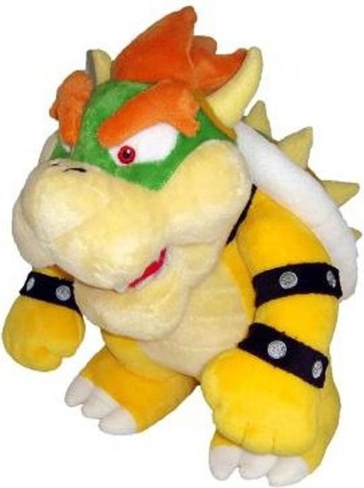 Actual product image Nintendo SUPER MARIO - Bowser - Peluche 26cm (26 cm)