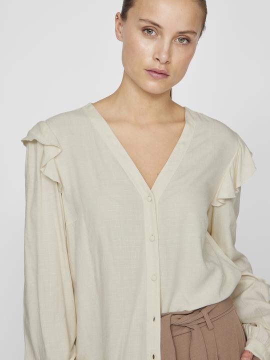 Actual product image Vila Long sleeve top with V-neck (40)