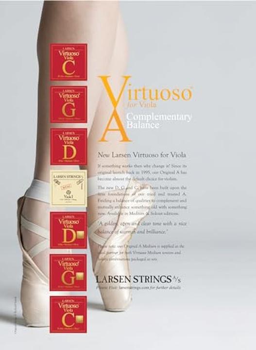 Productafbeelding Larsen Strings Altvioolsnaren Virtuoso Set A Loop Medium (4 x)