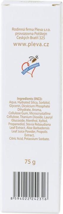 Image du produit Pleva Dentifrice à la propolis (Natural)
