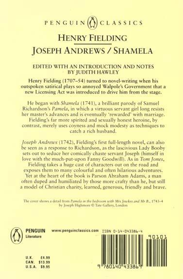 Produktbild Joseph Andrews (Englisch, Henry Fielding, 1999)
