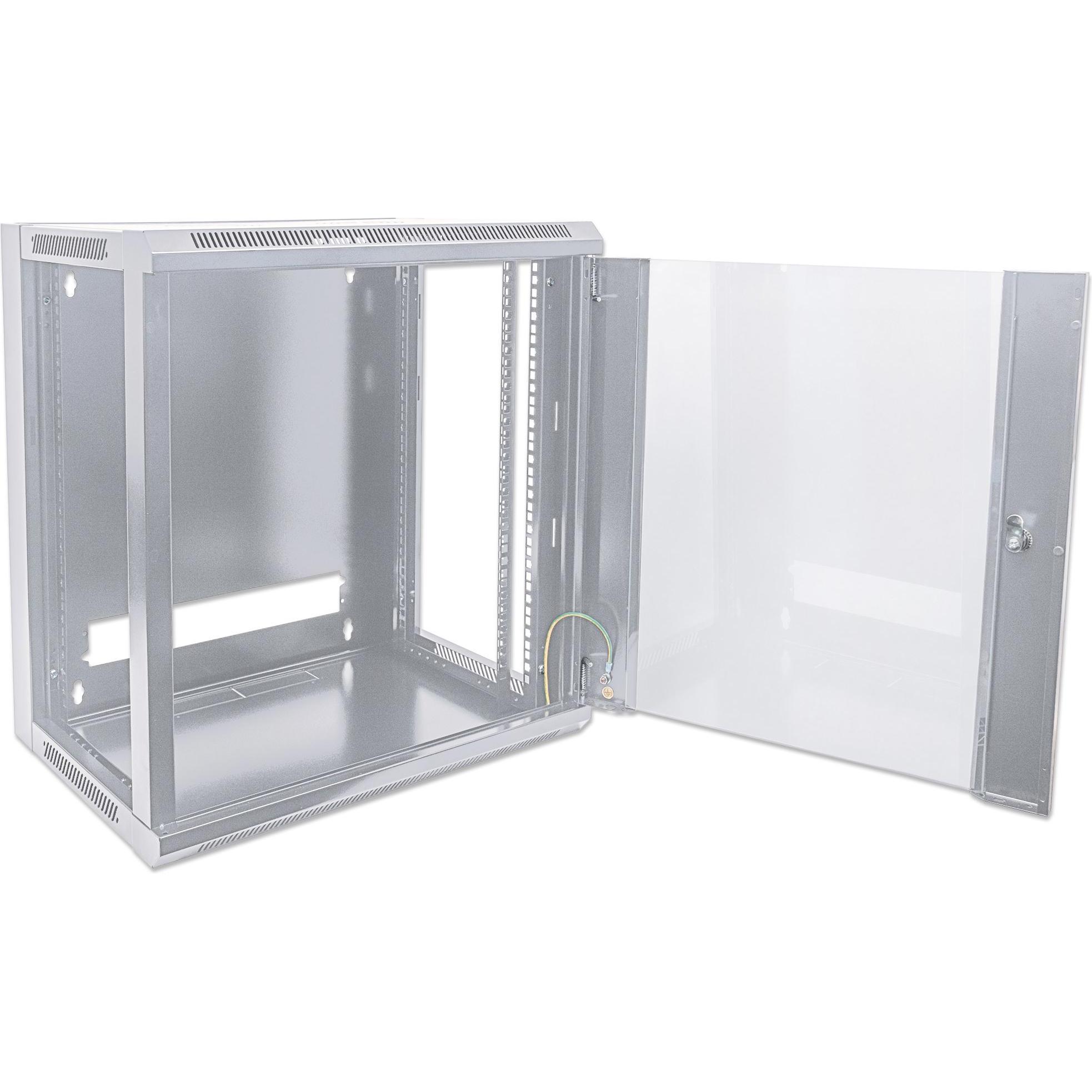 Thumbnail - Intellinet 19" Wandverteiler (12 HE, 19 Zoll Rack), Serverschrank, Grau